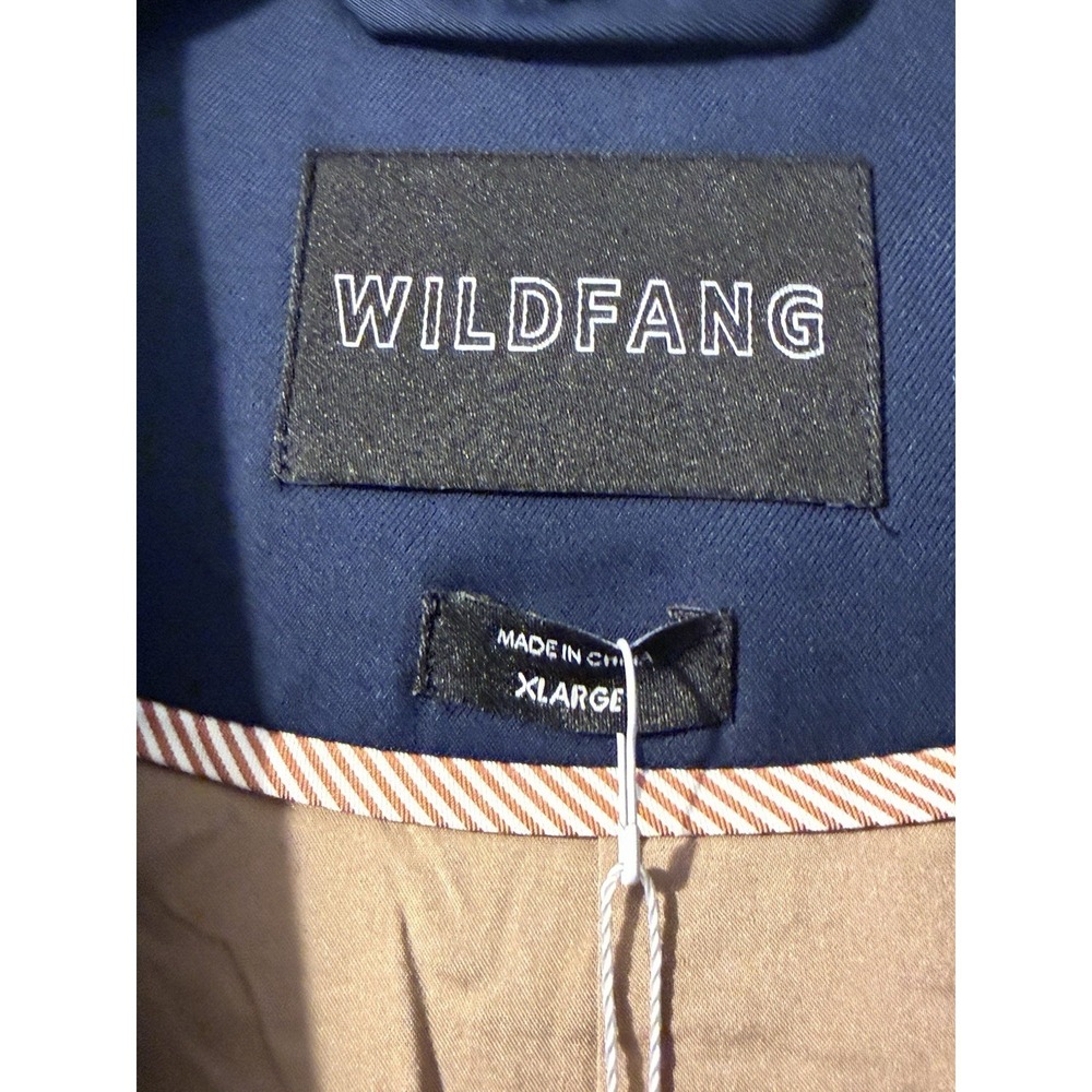 Wildfang The Empower Colorblock Tux Blazer XL Navy Neon Green NWT - Picture 6 of 13